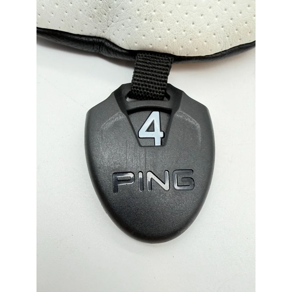 PING G430 Fairway Wood Headcover Golf Black White Chartreuse Adjustable Tag OEM